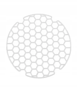 Måtter & Gitter Til Køkkenvaske>Blød rund cremefarvet vaskerist 31,5 cm