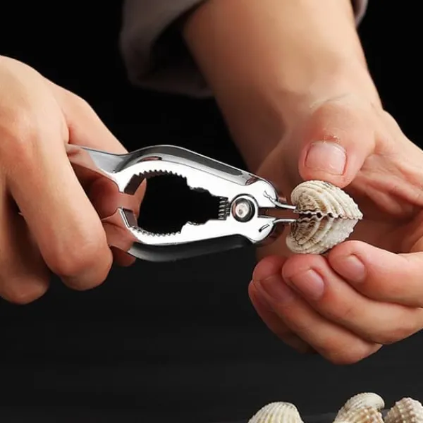 Blood Clam Opener Krabbtång Nötknäckare Multifunktionellt verktyg för skaldjursmat i köket Sale