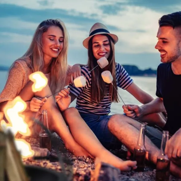 Griller>Bålsted, 42,5x60x60 cm, Sort