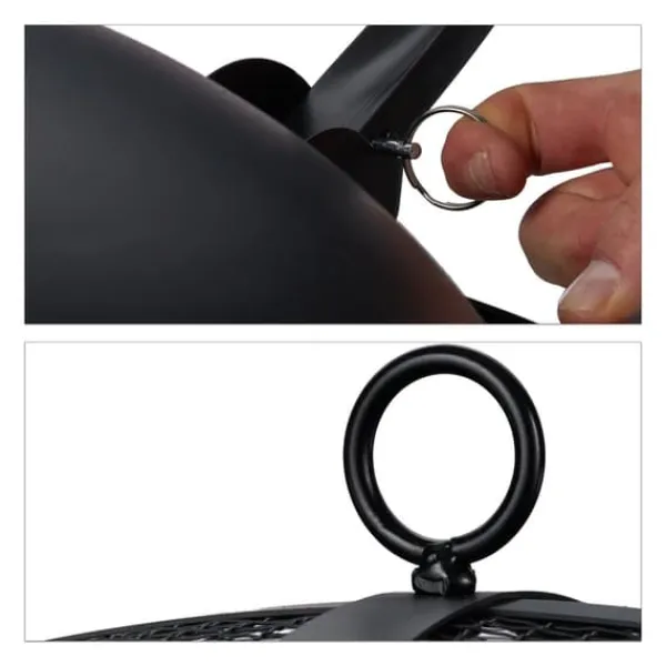 Griller>Bålsted, 42,5x60x60 cm, Sort