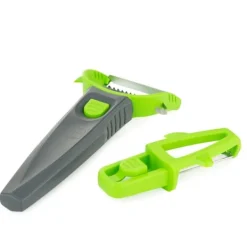 Borner Multi Peeler - pendulskræller - julienne-tilbehør til grøntsagsnudler - sæt med 3 Best