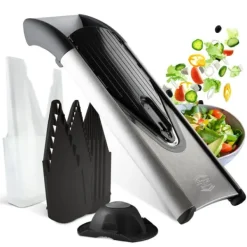 Borner V6 ExclusiveLine grøntsagsskæremaskine i rustfrit stål | rivejern Sale