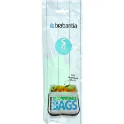 Brabantia PerfectFit Kompost Affaldsposer S 6L 10 Stk Clearance