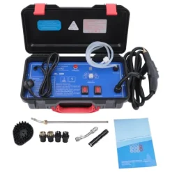 Bærbar damprenser, højtryks-dampvasker 3000W, kommercielt system med automatisk pumpe Online