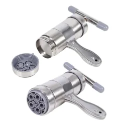 Bærbar nudelmaskine i rustfrit stål - nem manuel nudelpresse Clearance