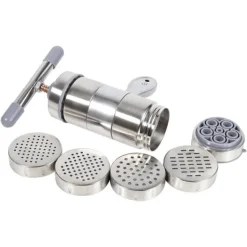 Bærbar nudelmaskine i rustfrit stål - nem manuel nudelpresse Clearance