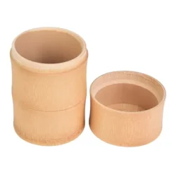 Bærbar Opbevaringsboks til Te i Bambus (M) Sale