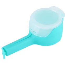 Bærbar Opbevaringspose til Madvarer Klips til Rejsesnack Forseglingsklips til Køkkenredskaber Tilbehør Blå New