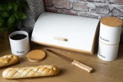 BRØDBAGER MED ET SÆT BEHOLDERE OG EN KNIV 2702 Hot