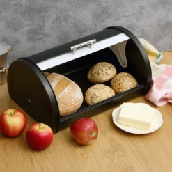 Brødkasser & Brødposer>BRØDBAGER, STÅLBRØDBEHOLDER 2704