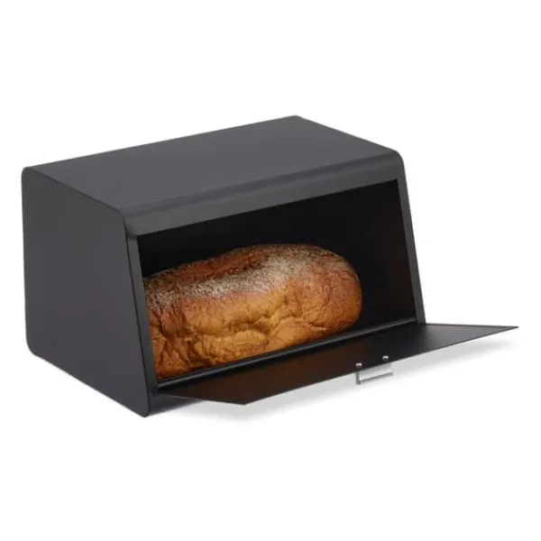 Brødkasser & Brødposer>Brødkasse, rustfrit stål, 20,5x34,5x23,5 cm