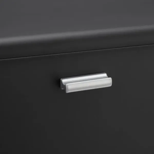 Brødkasser & Brødposer>Brødkasse, rustfrit stål, 20,5x34,5x23,5 cm