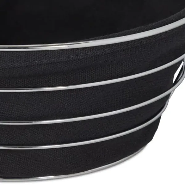 Brødkasser & Brødposer>Brødkurv, Rund Metal, 23x11 cm