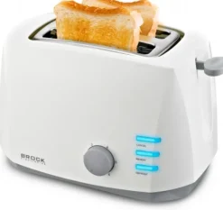 Brødristere, Raclettegrills Og Sandwichtoastere>Brødrister, BT1002 WH, Brock