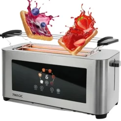 Brødrister, LCD Touch Display, 7 Ristningsniveauer,EU Online