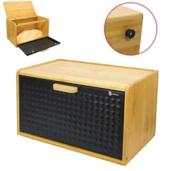 BRØDÆSKE BRØDBEHOLDER DOBBELTSIDE 4256 Clearance