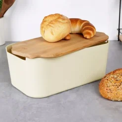 BRØDÆSKE MED BAMBUSPREDE, CREME 259303 Online