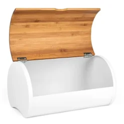 BRØDÆSKE MED BEHOLDERE 2705 hvid