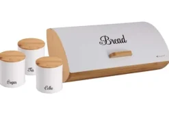 Brødkasser & Brødposer>BRØDÆSKE MED BEHOLDERSÆT KASSEL 93515
