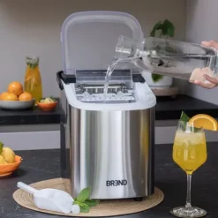 BREND Isbloksmaskine med ske - Isblokskoger – Grå Discount