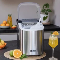 BREND Isbloksmaskine med ske - Isblokskoger – Grå Discount