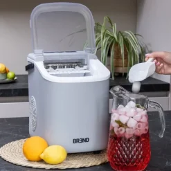 BREND Isbloksmaskine med ske - Isblokskoger – Grå Discount
