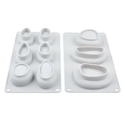 Bagning>Brostensformet kageform 3D-stenformet kageform silikone bageform