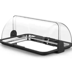 Serveringsfad & Skåle>Buffet vitrineskab med rulletop dæksel 465 x 315 x 195 mm - Hendi 871775