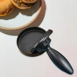 BURGERPRESSE HAMBURGER KØDHULLER manuel 10 cm non-stick Outlet