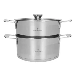 Madlavningsmaskiner>Caldo Zwieger 22 cm gryde med låg og damper