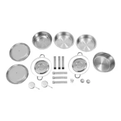 Chafing Dish buffet-sæt, selvbetjenings madvarmer 4,5 L, lilla, rustfrit stål, spritfyret, til fester og bryllupper Best