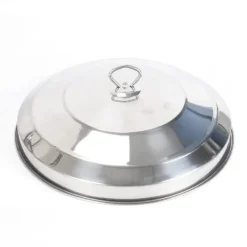 Chafing Dish, Rustfrit Stål, 7,5 Liter Kapacitet, 35 cm Diameter, Termisk Isolering, Egnet til Standard Brændstofkilder Outlet