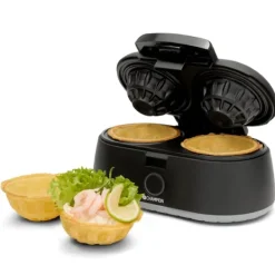 Champion Våffelskålsjärn Health Dubbelt 1000W VS400 Svart Clearance