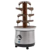 Fonduesæt>Chokoladefontæne, 1,2L kapacitet, 4 niveauer, 220-240V, 150-190W, 19 cm x 42,5 cm