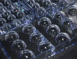 Udstikkere>Chokoladeform lavet af polycarbonat HEMISKUGLER KUGLER 20 mm