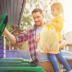 Skraldeposer>Citronduftende affaldsposer 40 l 10 stk.