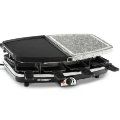 Fonduesæt>Cloer 6435 Raclette Grill med Natursten 1200W