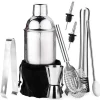 Cocktailset 9-dele Barset 550 ml Shaker rustfrit stål Hot