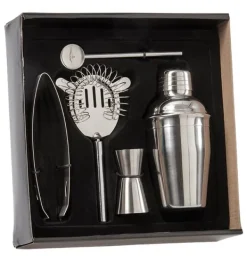 Barudstyrssæt>Cocktailsæt i Rustfrit Stål 5 Dele