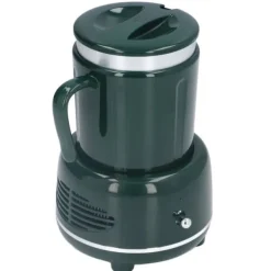 Cooler Warmer Cup Snabbkylning Uppvärmning Enkel kontroll Böjt handtag Halkskyddade kuddar Kaffevärmare för kaffebjörn Flaska Grön