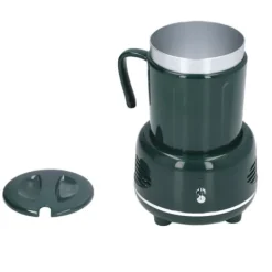 Cooler Warmer Cup Snabbkylning Uppvärmning Enkel kontroll Böjt handtag Halkskyddade kuddar Kaffevärmare för kaffebjörn Flaska Grön