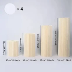 Cylindrisk Kagebund, Foldbar Papdesign, Moderne Stil,H406080100 Hot