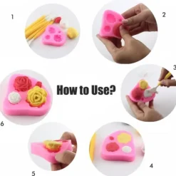 3D Karruselhest Silikoneform - Non-stick Fondantform til Kagedekoration og Chokoladebagning Discount