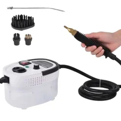 Damprensere>Damprenser, Højt Tryk, Alsidig Anvendelse,Hvid, 220 V