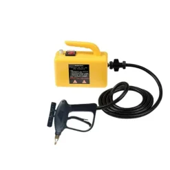 Damprenser, Højtemperatur Desinfektion, Multi-Oberflade Kompatibilitet,220 V, Gul New