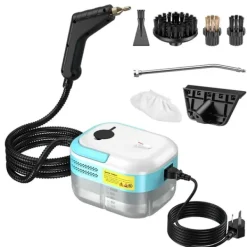 Damprenser, Højtemperatur Rengøring, Multi-Oberflade Kompatibilitet,BLÅEU, 220 V Best