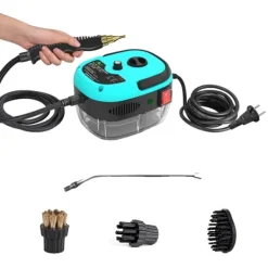 Damprensere>Damprenser, Højtryk, Bærbart Design,Blå, EU, Elektrisk