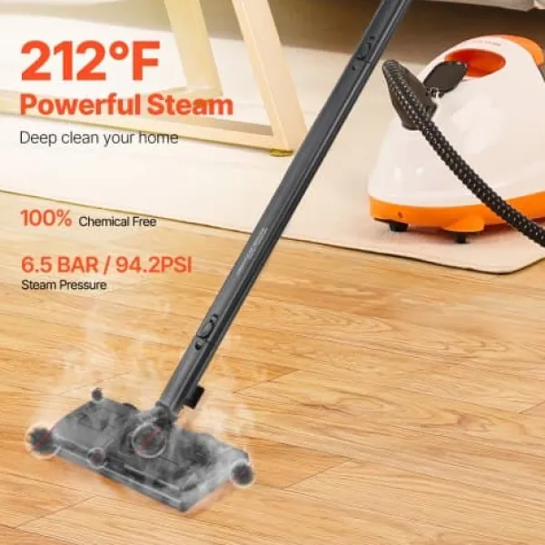 Damprensere>Damprenser, 400x280x260 mm, 88 oz tank, multifunktionel rengøringsenhed