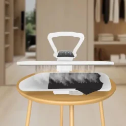 Damppresser>Dampstrygepresse - Bordmodel - 2200 W - Intelligent styring - Professionel - Aluminiumsplade - Hvid