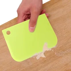 Dejskrabersæt Multifunktionelle plastikkageskrabere Sæt Lige buede tandskrabere Outlet